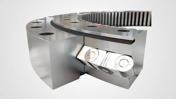 Single row cross roller slewing bearings